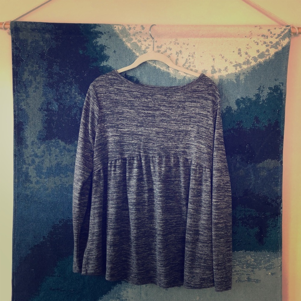 Maternity empire shirt